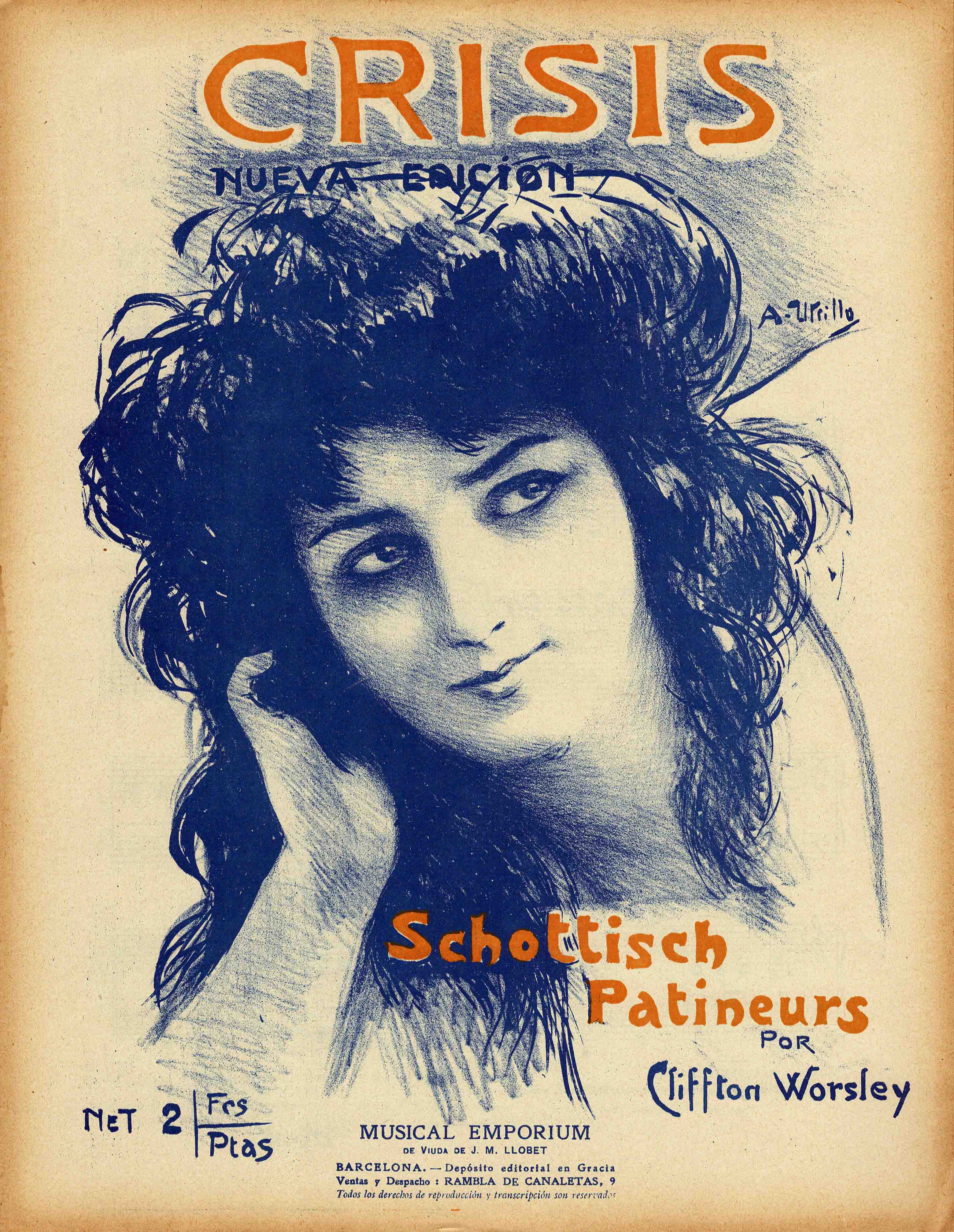 Crisis. Schottisch patineurs. Nueva edicion